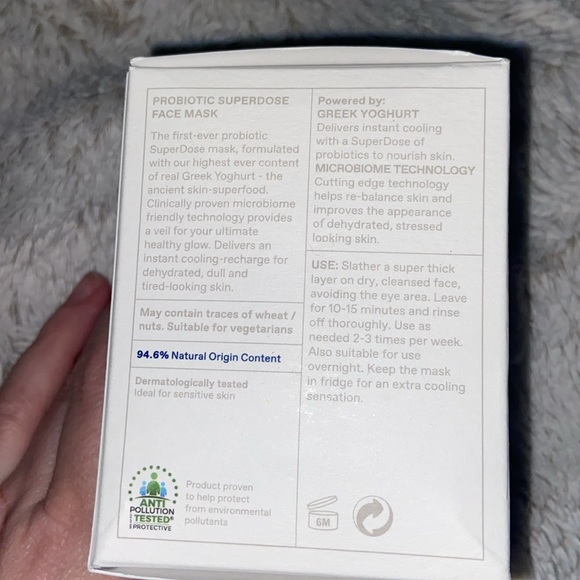 Korres  Probiotic Superdose facial mask large 100ml jar still sealed - Picture 4 of 4
